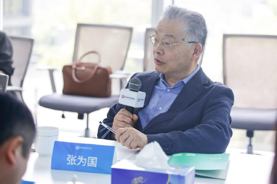 图5：张为国委员就大会主旨建设提出建议